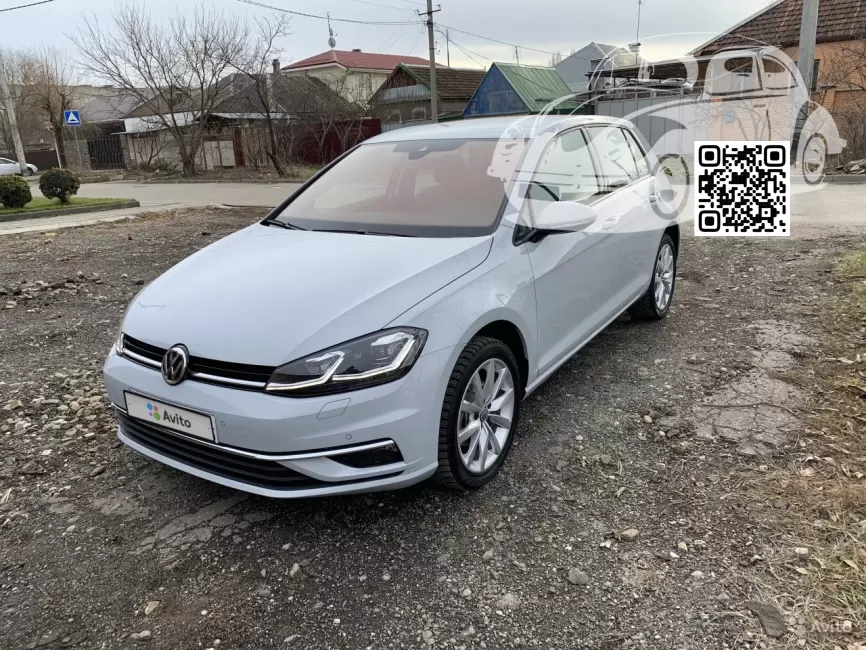Volkswagen | GOLF 7 | K8, B9Z, LB9Z, K8K8 - WHITE SILVER (с 2017) 0