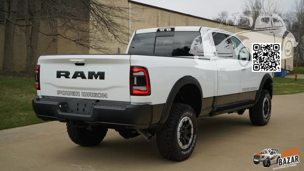 Ram | 2500 HD POWER WAGON (DJ) | W7, GW7, PW7, DT1655 - BRIGHT WHITE (СОЛИД) 1