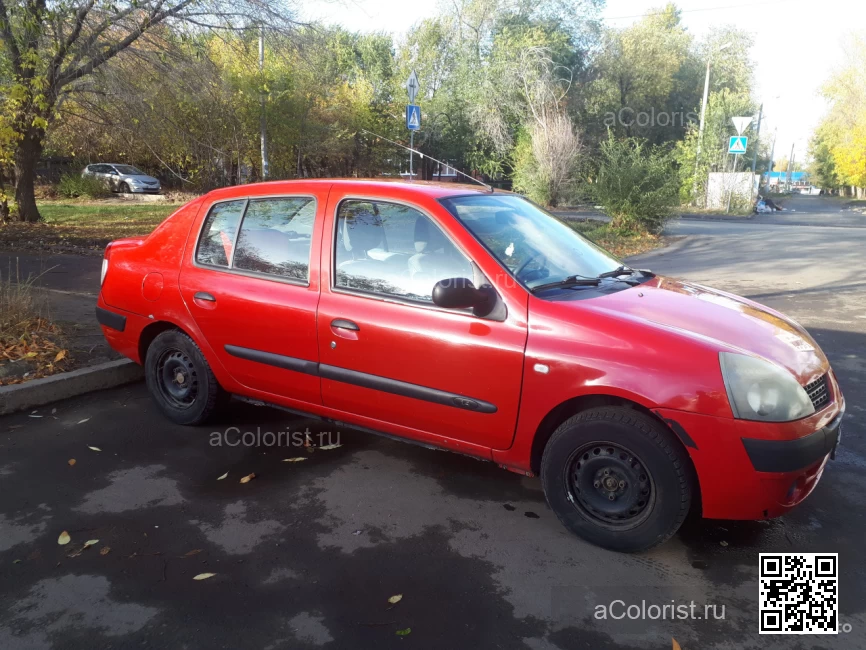 RENAULT | CLIO SYMBOL 2 (X65) | 727 - ROUGE VIF (СОЛИД) 0