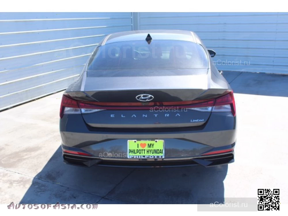 Hyundai | ELANTRA, AVANTE 7 (CN7) | T2G, 2G - NOCTURNE GREY, PORTOFINO GRAY (USA) 1