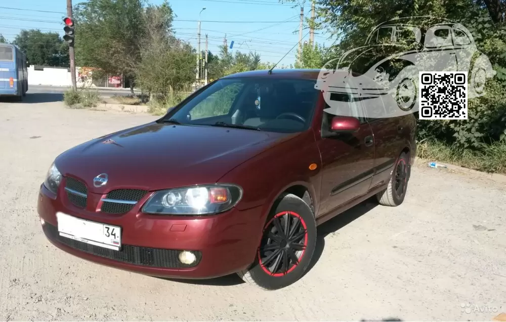 Nissan | ALMERA (N16) | AX5 - ALUMINA RED, DARK RED, MERLOT, ROMA RED 0