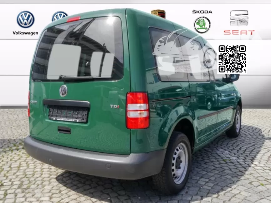 Volkswagen | CADDY 3, 4 (2K) | L68Q, 9682 - DUNKEL GREEN, DUNKELGRUEN (СОЛИД) 1