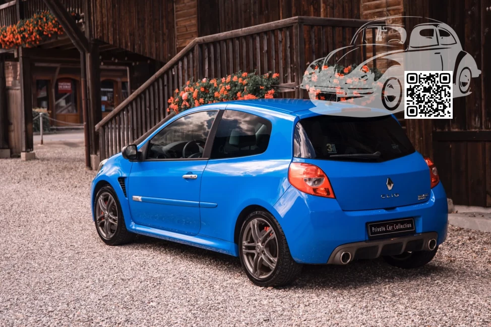 Renault | CLIO 3 (BR, CR, SB, SR) | J45 - BLEU DYNAMO, BLUE DYNAMO, RACING BLUE (СОЛИД) 1