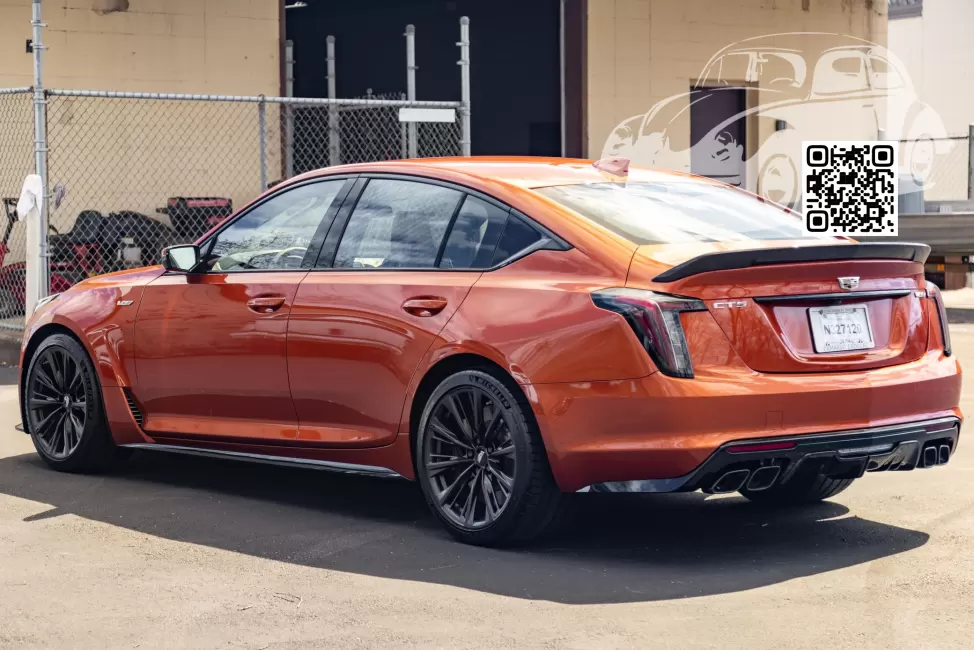 Cadillac | CT5 | GCF, 626G - VIVID, VIVID ORANGE, BLAZE ORANGE, BLAZE ORANGE METALLIC (CT5-V) (с 2021) 1