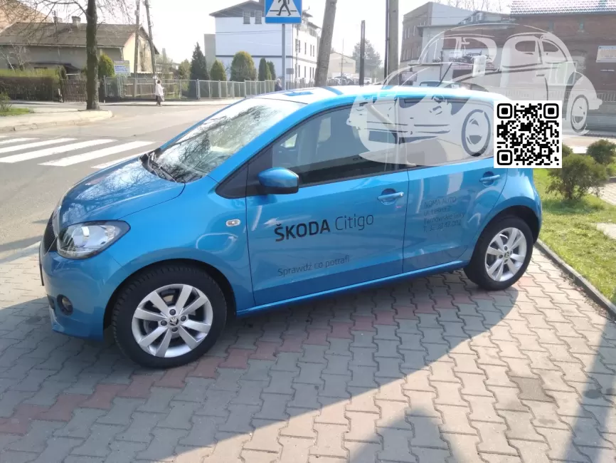 Skoda | CITIGO | 3K, W5M, LW5M, 3K3K - COSTA AZUL, CRYSTAL BLUE, NIEBIESKI CRYSTAL 0