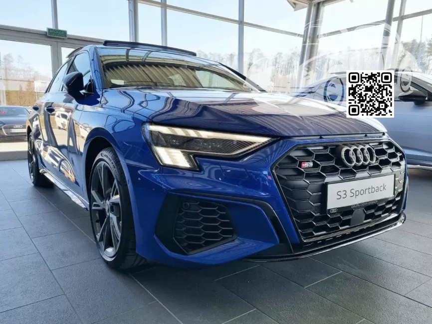 Audi | A3, A3 Sportback IV (8Y) | Y5Q, LY5Q, E9, E9E9 - SEPANG BLUE, SEPANGBLAU/BLU CAELUM, BLU CAELUM METALLIC 0