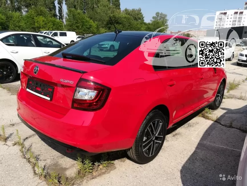 Skoda | RAPID (NH1, NH3, NK3) | G2, Y3D, LY3D, G2G2 - TORNADO RED, TORNADOROT (СОЛИД) 1