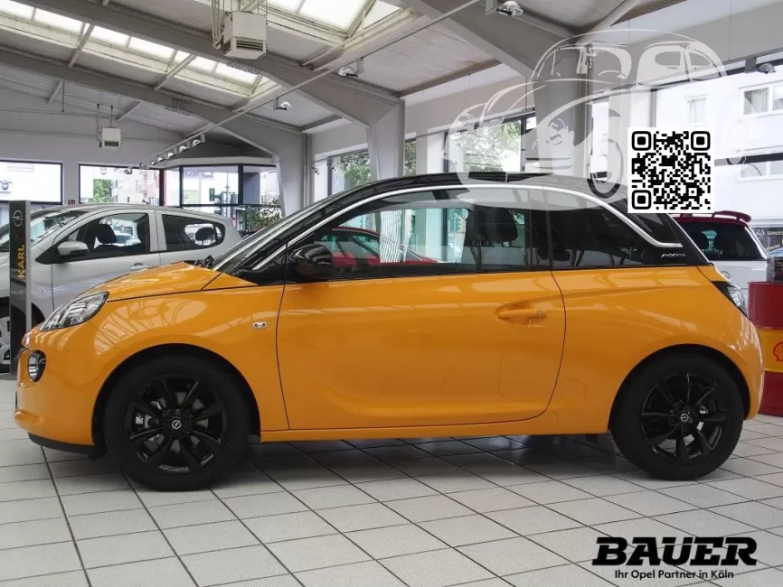 Opel | ADAM, ADAM ROCKS | GDJ, 41P, 438Y - ORANGE ALERT, MANDARINE ORANGE, ORANGE ALERT (СОЛИД) 0