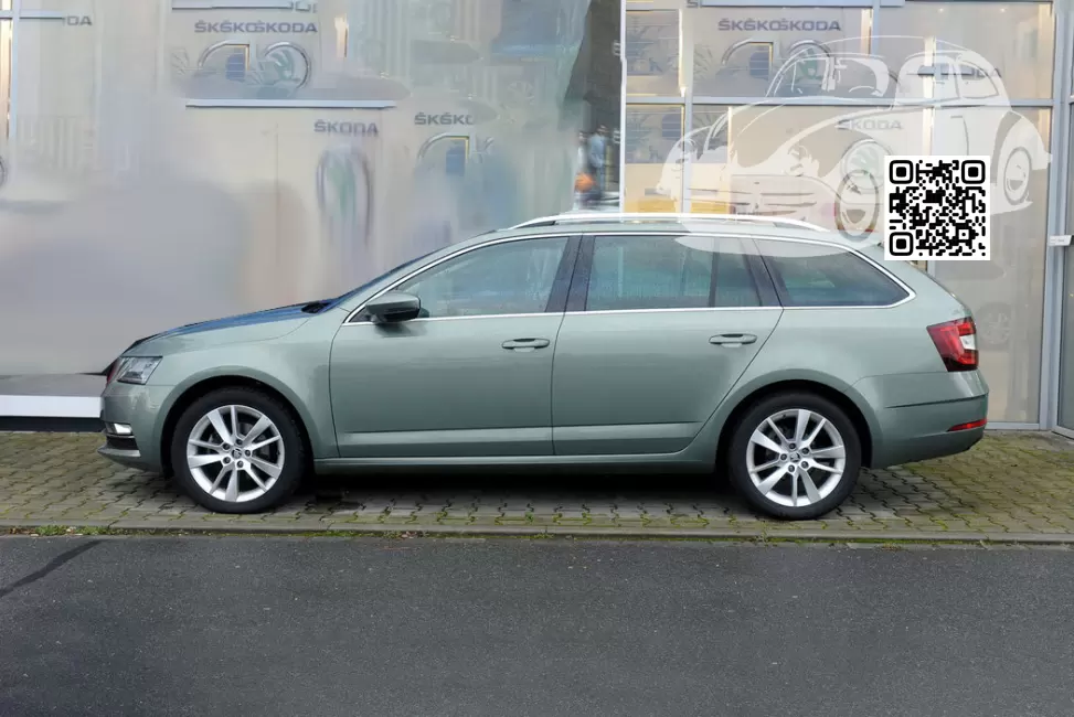 Skoda | OCTAVIA 3 (5E, A7) | 9596, LF6G, M7, F6G, M7M7 - AGAVE GREEN, ZELENA AGAVE, AGAVE GRUEN 0