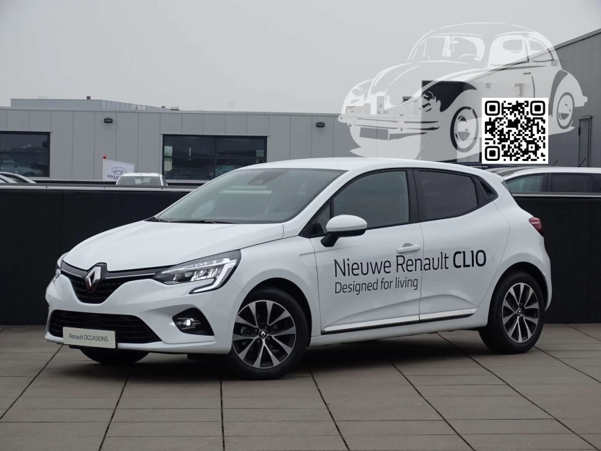 Renault | CLIO 5 (BJA, BF) | 369 - BLANC GLACIER, GLACIER WHITE, GLACIER VALKOINEN, ARCTIC WHITE, ARKTIS WEISS (СОЛИД) 0