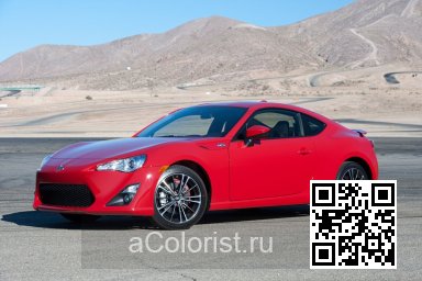 Scion | FR-S (ZN6) | M7Y - ABLAZE, PURE RED (СОЛИД) 0