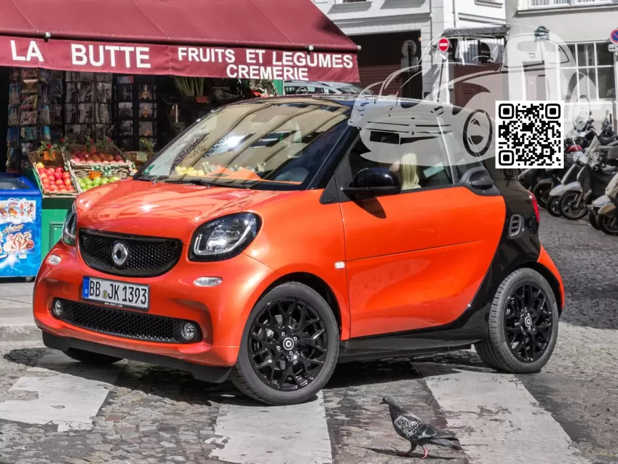 Smart | FORTWO, FORTOUR (W453, C453, A453) | EDB, EN5 - LAVA ORANGE 0