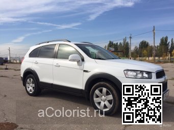 Chevrolet | CAPTIVA | GAZ - SUMMIT WHITE (СОЛИД) 1