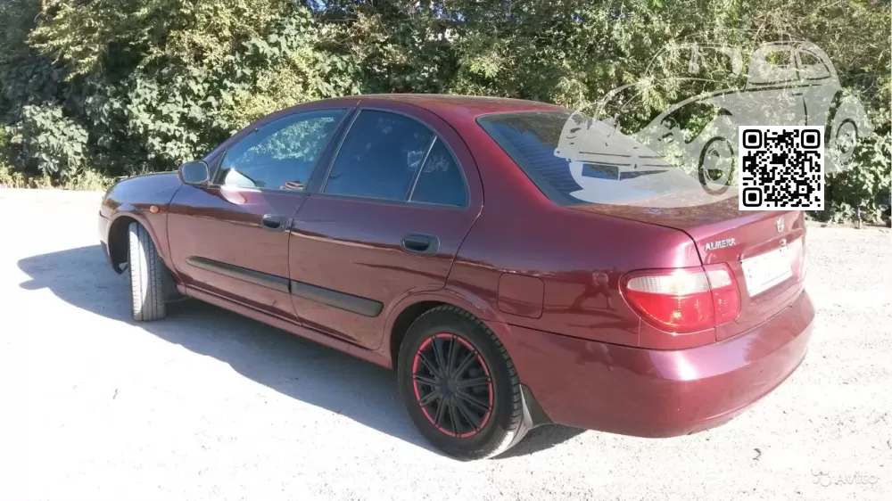 Nissan | ALMERA (N16) | AX5 - ALUMINA RED, DARK RED, MERLOT, ROMA RED 1