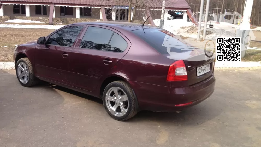 Skoda | OCTAVIA 2 (1Z, A5) | 9893, X7, LF3X, X7X7 - ROSSO BRUNELLO, CERVENA ROSSO BRUNELLO 1