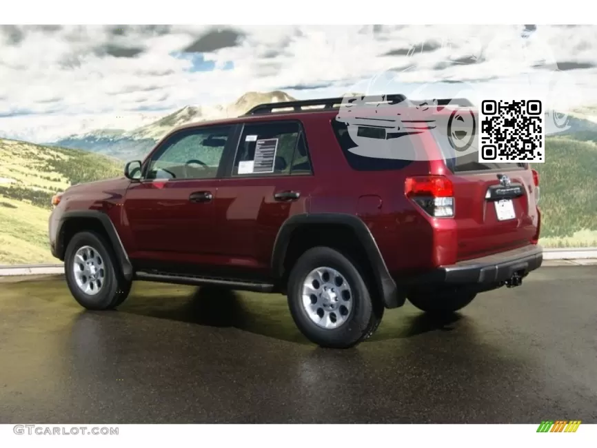 Toyota | 4RUNNER 5 (N280) | 3Q3 - DARK RED, SALSA RED PEARL 1