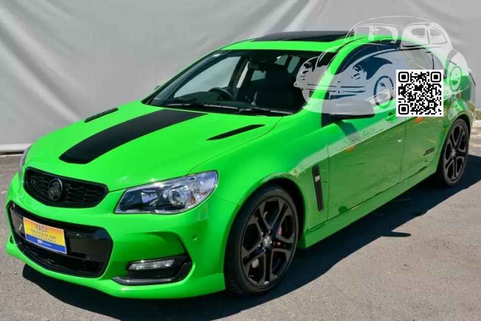 Holden | COMMODORE SS (VF) | 397A - SPITFIRE, SPITFIRE GREEN (СОЛИД) 0