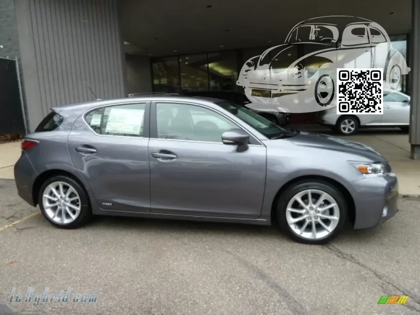 Lexus | CT (A10, ZWA10) | 1H9 - MERCURY GREY, BASALT MICA, NEBULA GRAY PEARL 1