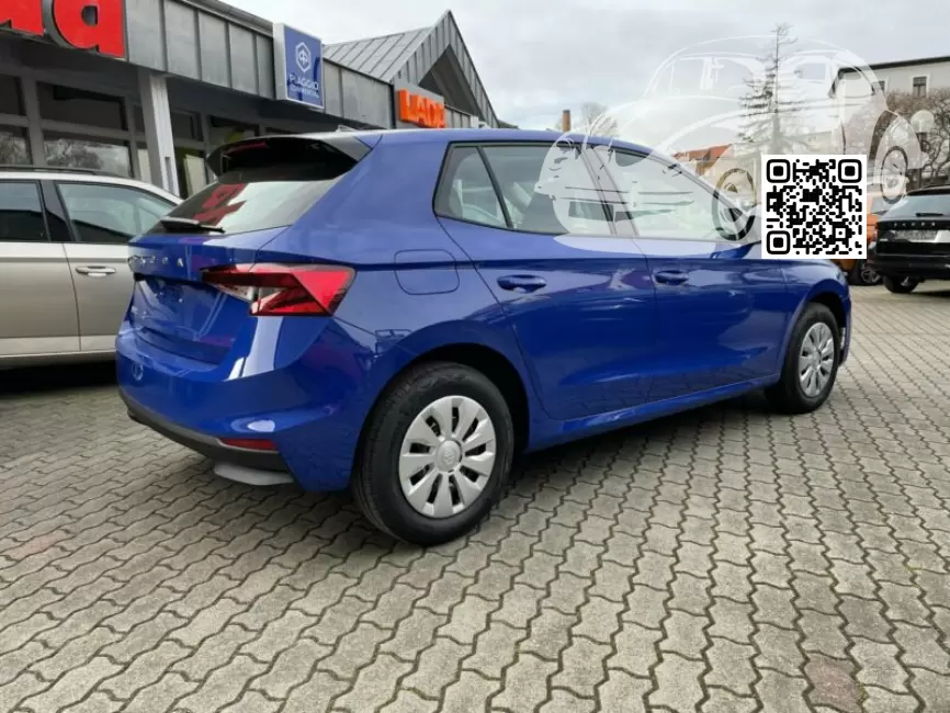 Skoda | FABIA 4 (MK4) | LV5F, K4, V5F, K4K4 - ENERGY BLUE, ENERGY BLAU, MODRA ENERGY (СОЛИД) 1