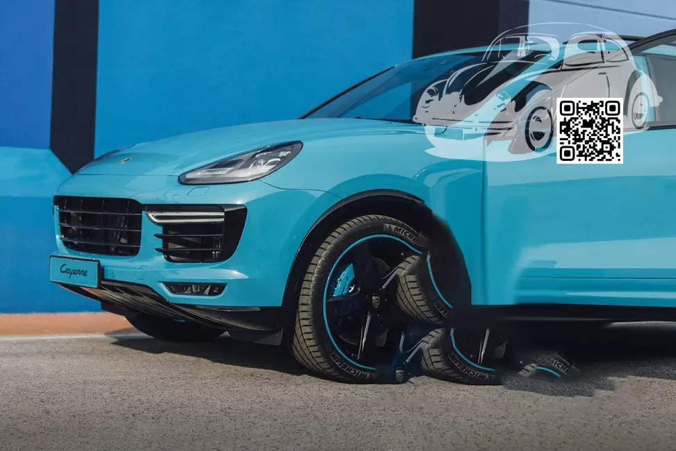 Porsche | CAYENNE 2 (92A, 958) | J5, M5C, LM5C, J5J5 - MIAMI BLUE, MIAMIBLAU (СОЛИД) 1