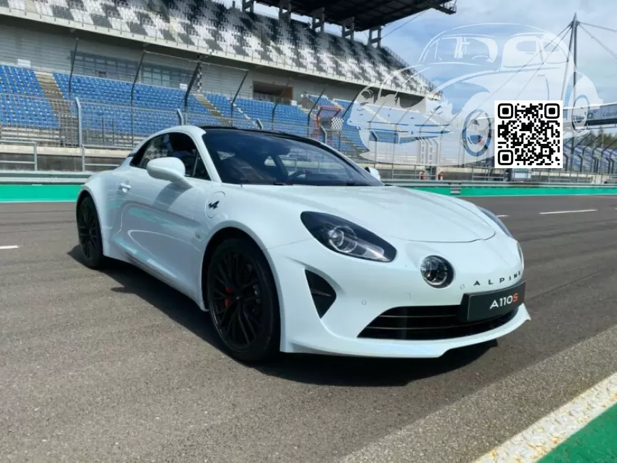 Renault | ALPINE A110S | QNT - BLANC IRISE, IRISE WEISS, IRIDESCENT WHITE (с 2018) 0