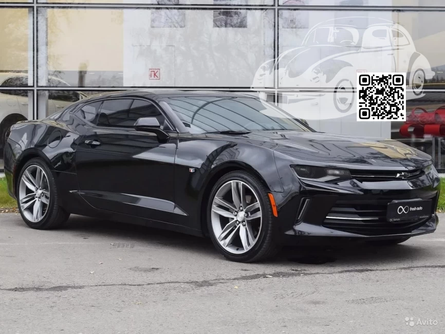 Chevrolet | CAMARO 6 | GBA, 8555 - BLACK, BLACK RAVEN (СОЛИД) 0