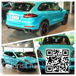 Porsche | CAYENNE 2 (92A, 958) | F2, 3S2, L3S2, F2F2 - IPANEMA BLUE, IPANEMABLAU 1