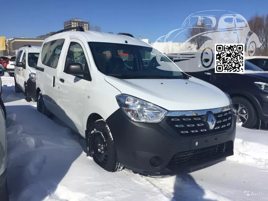 Dacia | DOKKER | 369 - BLANC GLACIER, GLACIER WHITE, GLACIER VALKOINEN, ARCTIC WHITE, ARKTIS WEISS (СОЛИД) 0
