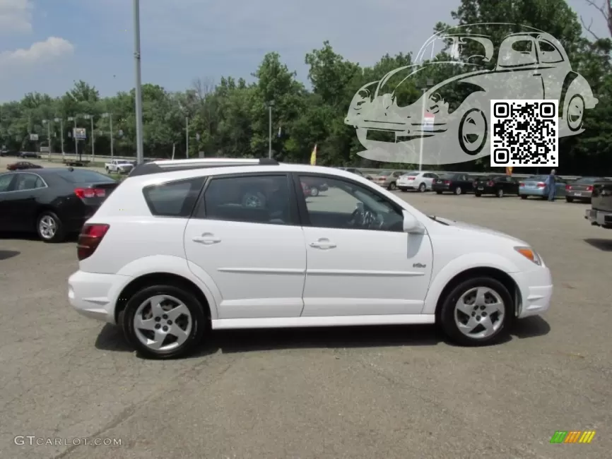 Pontiac | VIBE | 40U, 9737 - SUPER WHITE, FROSTY WHITE (СОЛИД) 1