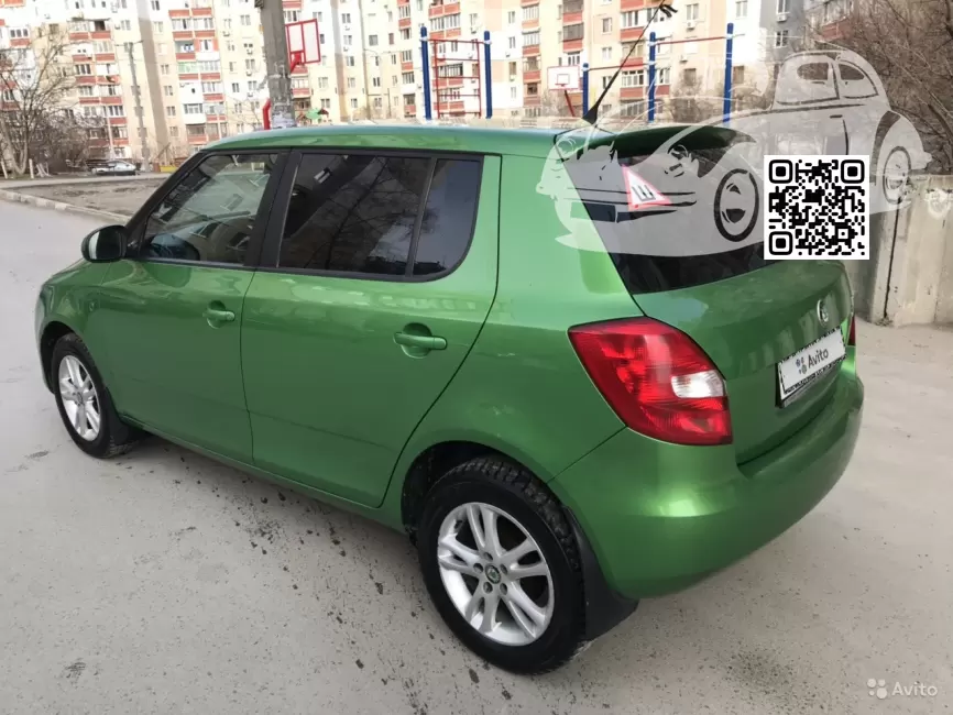 Skoda | FABIA 2 | 9585, P7, LF6Z, P7P7 - RALLY GREEN, ZELENA RALLYE, RALLYE GRUEN 1