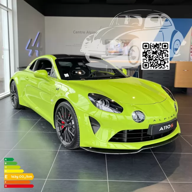 Alpine | A110S | 954 - VERT TILLEUL, VERT TILLEUL HERITAGE (СОЛИД) (A110 S Heritage) 0