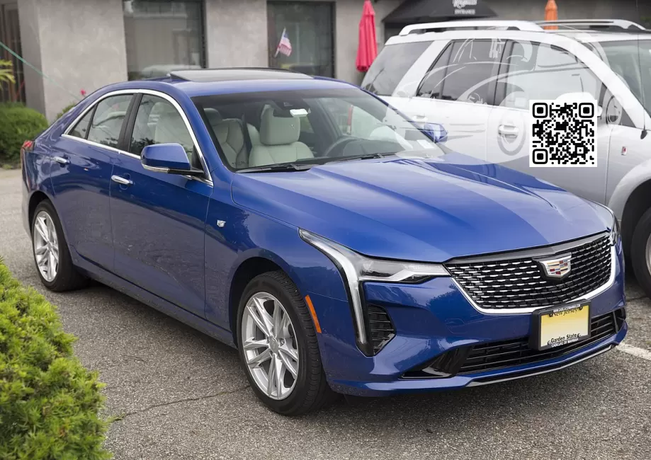 Cadillac | CT4 | GKK, 627D - RIVERSIDE BLUE, WAVE METALLIC 0