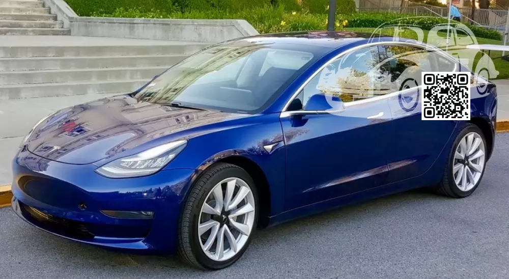 Tesla | MODEL 3 | PPSB - OCEAN BLUE, DEEP BLUE METALLIC 0