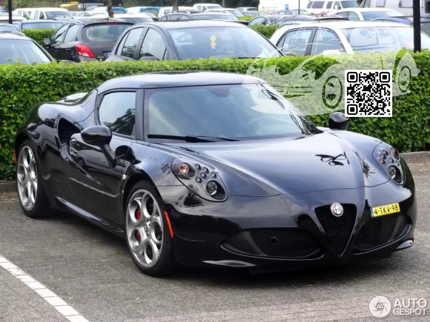 Alfa Romeo | 4C (960) | 601, PX8, 5CB - NERO, NERO ALFA, ALFA BLACK (СОЛИД) 0