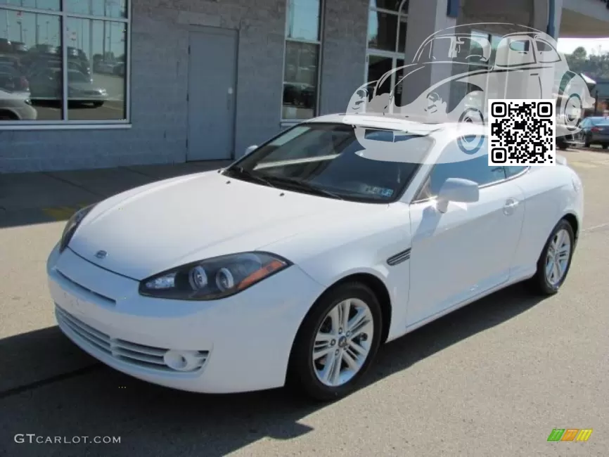 Hyundai | COUPE, TIBURON, TUSCANI (GK, GK F, L2) | 7F, EC - CRYSTAL WHITE, CAPTIVA WHITE (СОЛИД) (2007-2008) 0
