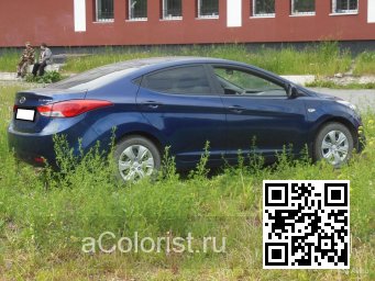Hyundai | ELANTRA, AVANTE 5 (MD, UD) | ZU3 - DAZZLING BLUE, WINDY SEA BLUE 1