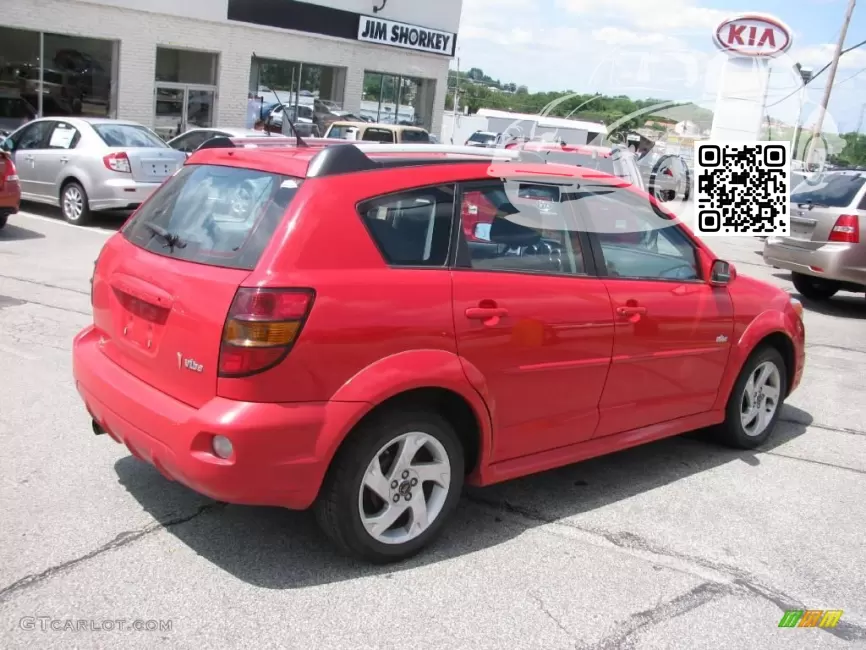 Pontiac | VIBE | 81U, 917K - BRIGHT RED, LAVA RED (СОЛИД) 1