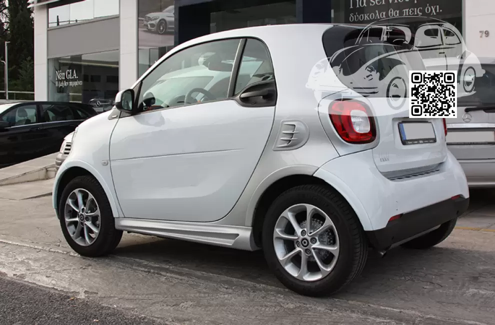Smart | FORTWO, FORTOUR (W453, C453, A453) | EBZ, EAZ, EN6 - WHITE, BLANC WHITE, KRISTALLWEISS (СОЛИД) 1