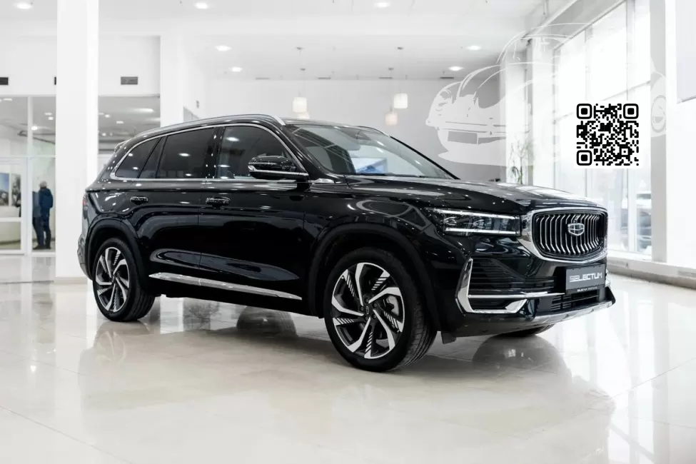 Geely | MONJARO, XINGYUE L (KX11) | B07 - BLACK JADE, INK BLACK (ЧЁРНЫЙ МЕТАЛЛИК) 0