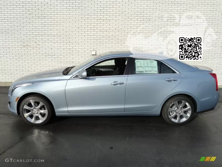 Cadillac | ATS | GWS, 101V - SILVER TOPAZ, GLACIER BLUE 1