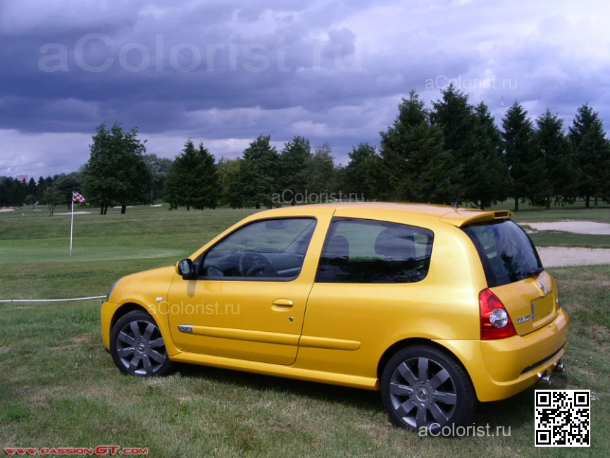 RENAULT | CLIO SYMBOL 2 (X65) | J37 - JAUNE SIRIUS, LIQUID YELLOW (RS) 1