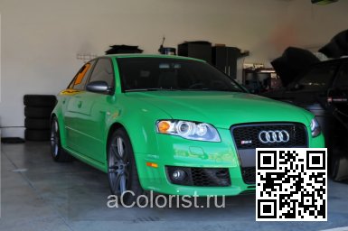 Audi | A4,S4,RS4 (B7, 8E, 8H) | 2D8, L2D8 - PORSCHE GRUN, PORSCHE GREEN, PORSCHE GRÜN, GRUN UNI (СОЛИД) (PORSCHE) 2