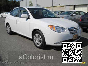 Hyundai | ELANTRA, AVANTE 4 (HD) | NW - NOBLE WHITE, NORDIC WHITE (СОЛИД) 0