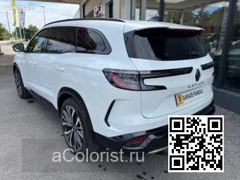 Renault | ESPACE 6 | QNC - BLANC NACRE, PERLMUTT-WEISS, GLAZE WHITE, WHITE PEARL 1