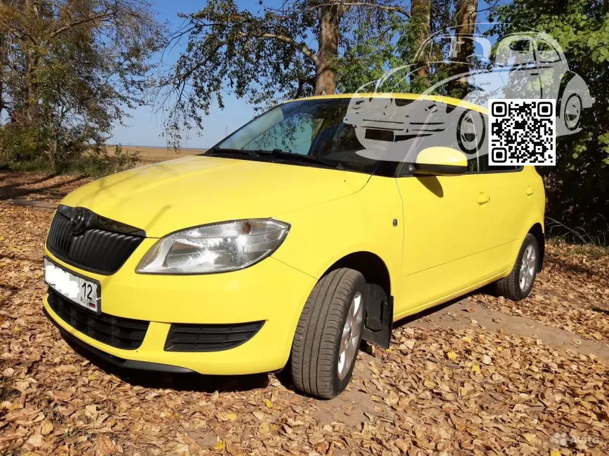 Skoda | FABIA 2 | 6226, F2, LF1F, F2F2 - ZLUTA SPRINT, SPRINT GELB UNI (СОЛИД) 0