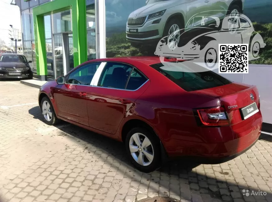 Skoda | OCTAVIA 3 (5E, A7) | V9, LA3Q, 7H, 7H7H - RUBY RED, CARDINAL RED (с 2017) 1