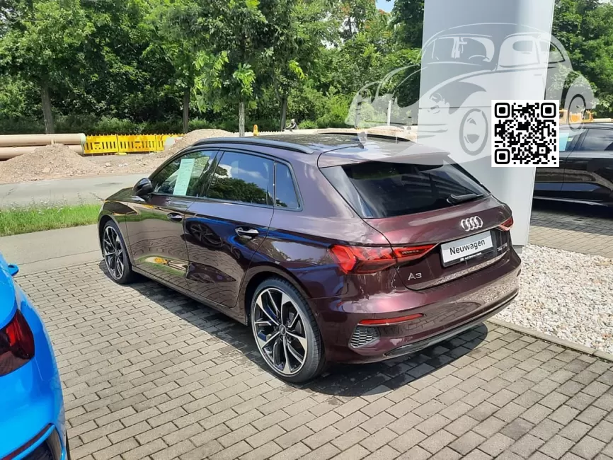 Audi | A3, A3 Sportback IV (8Y) | Y4S, LY4S, 3A, 3A3A - SHIRAZ RED, SHIRAZROT 1