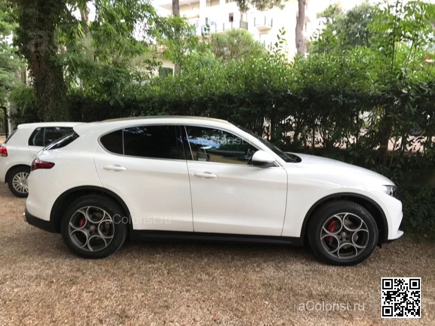 ALFA ROMEO | STELVIO (949) | 217, 217/B, 5B2 - BIANCO ALFA, ALFA WHITE (СОЛИД) 1