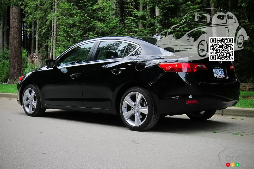 Acura-ILX (DE1/2/3)-NH731P - CRYSTAL BLACK (2013-2018) 2