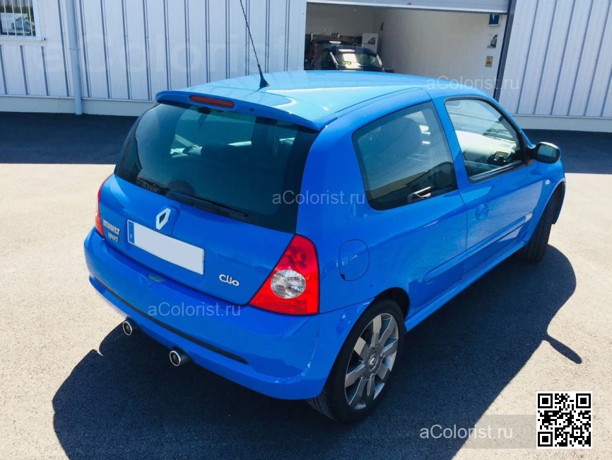 RENAULT | CLIO SYMBOL 2 (X65) | J45 - BLEU DYNAMO, BLUE DYNAMO, RACING BLUE (СОЛИД) (RS) 1